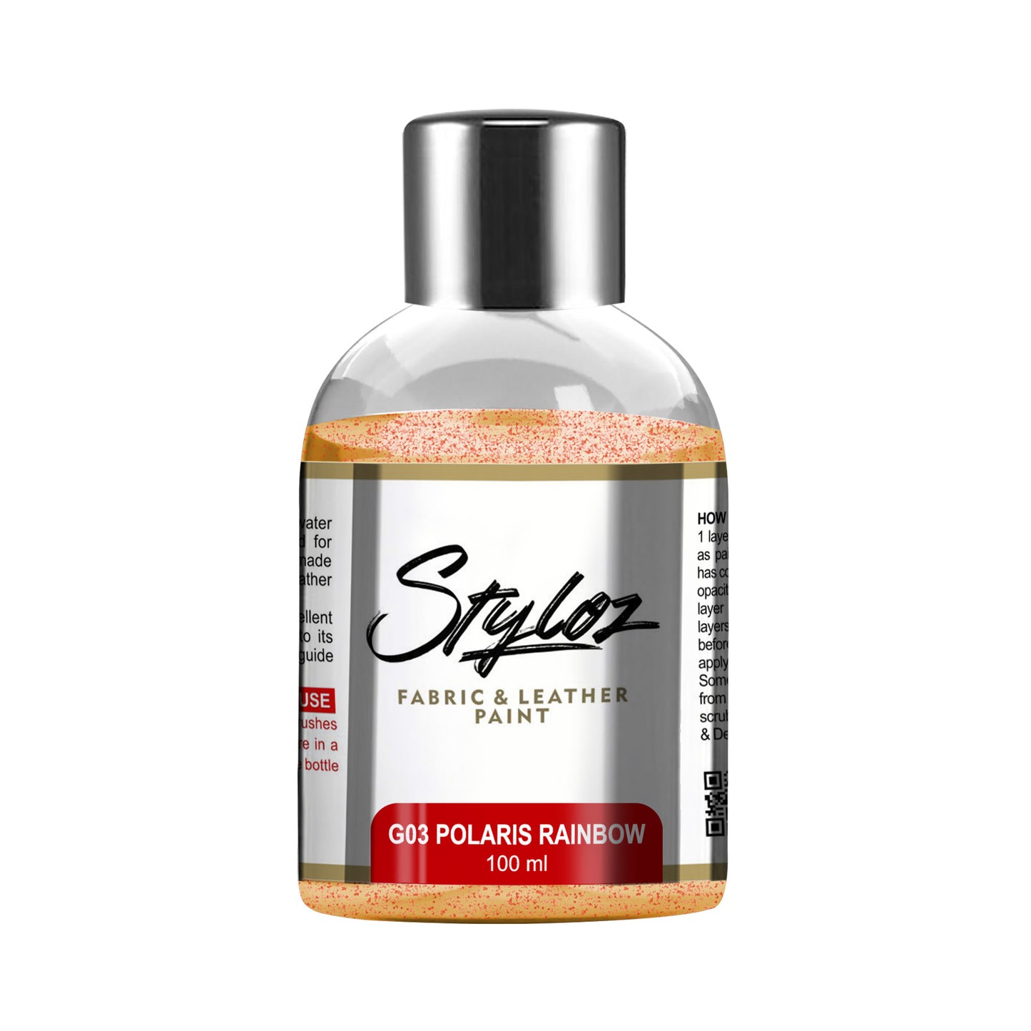 Styloz Fabric and Leather Paint - Glitter Colors