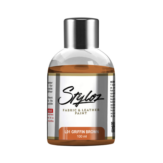 Styloz Fabric and Leather Paint - Leather Colors