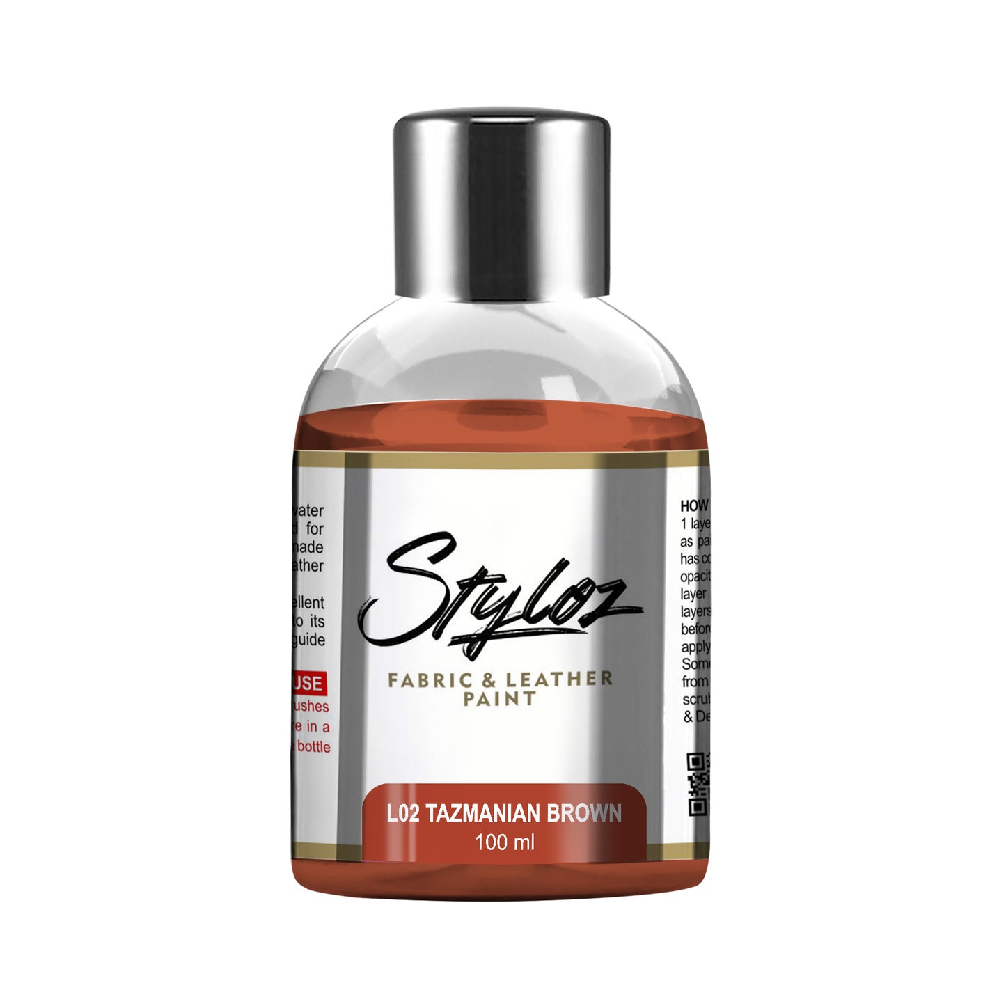 Styloz Fabric and Leather Paint - Leather Colors