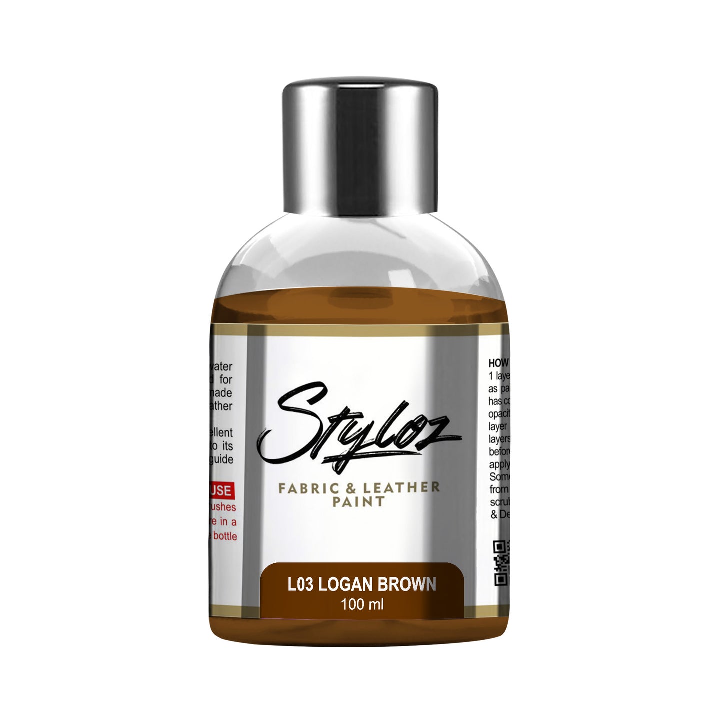 Styloz Fabric and Leather Paint - Leather Colors